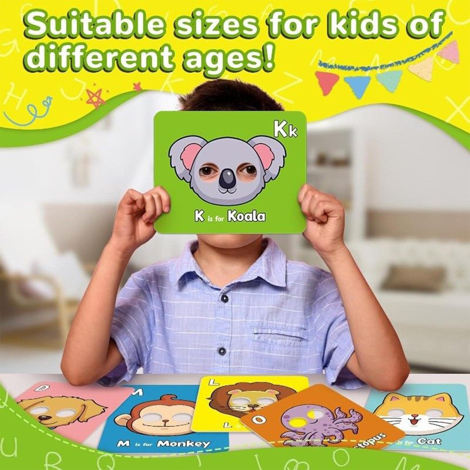 Flash Card Alphabet - 26 Buah Kartu Flash Alfabet Kartu