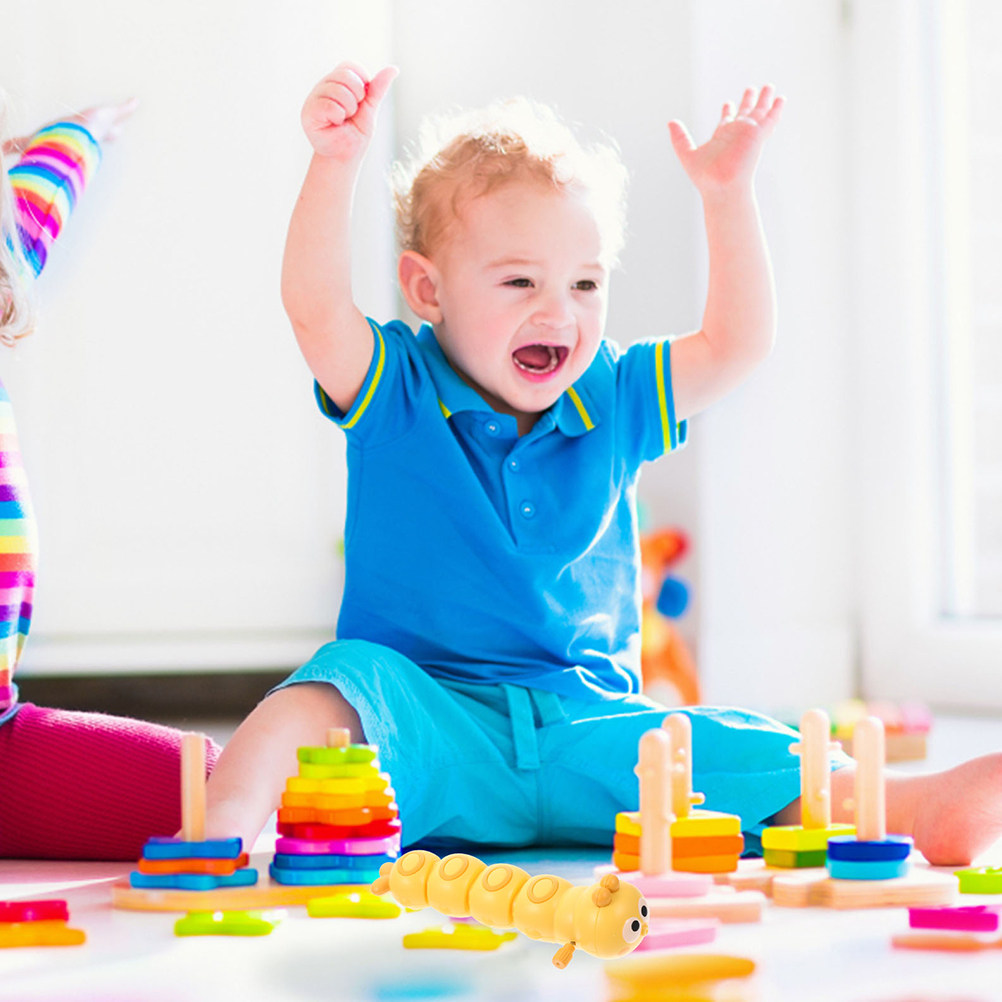 Kids Education Fun - 2 Buah Mainan Hewan Ulat yang