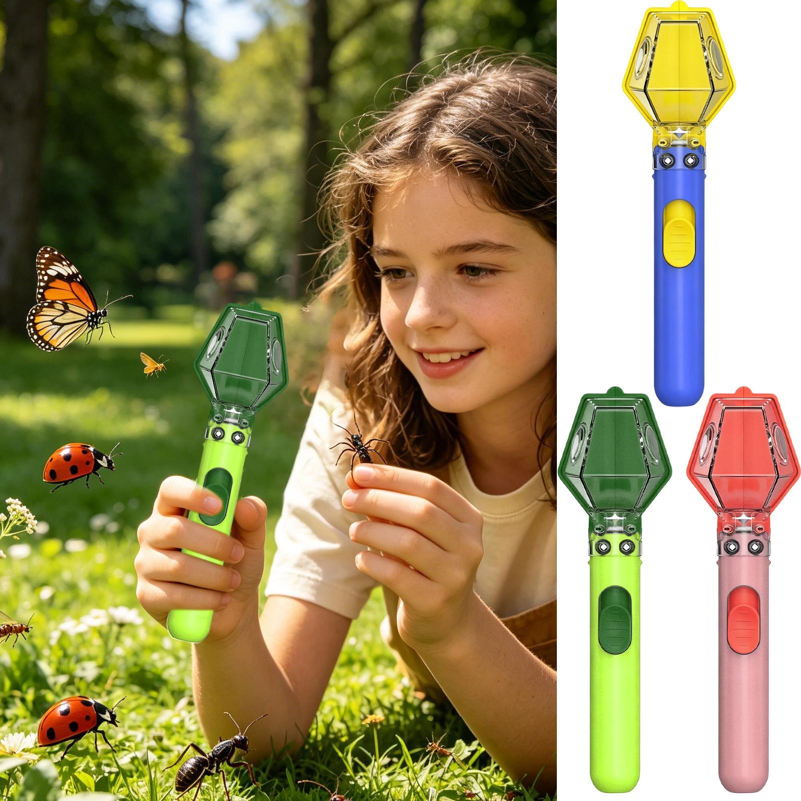 Kids Outdoor Education - Penangkap Serangga Portabel Multifungsi Tipe Dorong