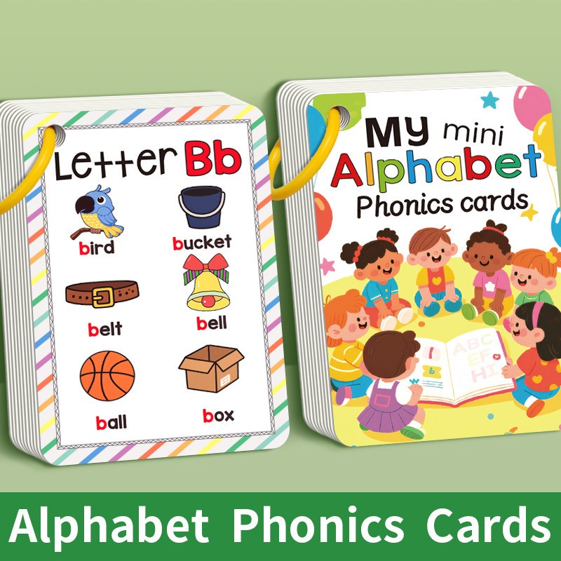 Kartu Flash Belajar Fonik Alfa - Flash Card Alphabet ulasan dan harga