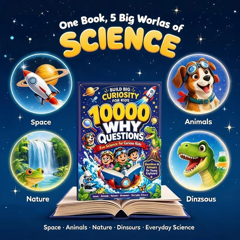 Buku Edukasi Anak-anak: 10.000 - Kids Education Questions ulasan dan harga
