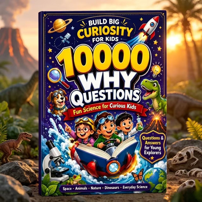 10000 Pertanyaan Mengapa Buku  - Kids Education Questions ulasan dan harga