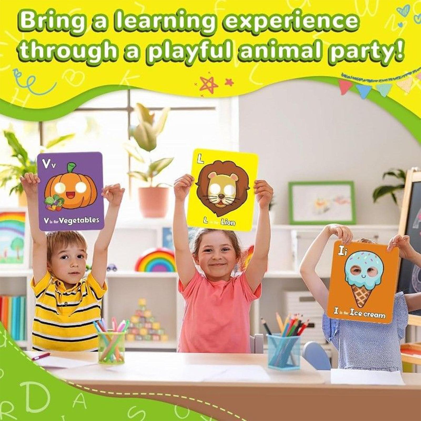 26 Buah Kartu Flash Alfabet Ka - Flash Card Alphabet ulasan dan harga