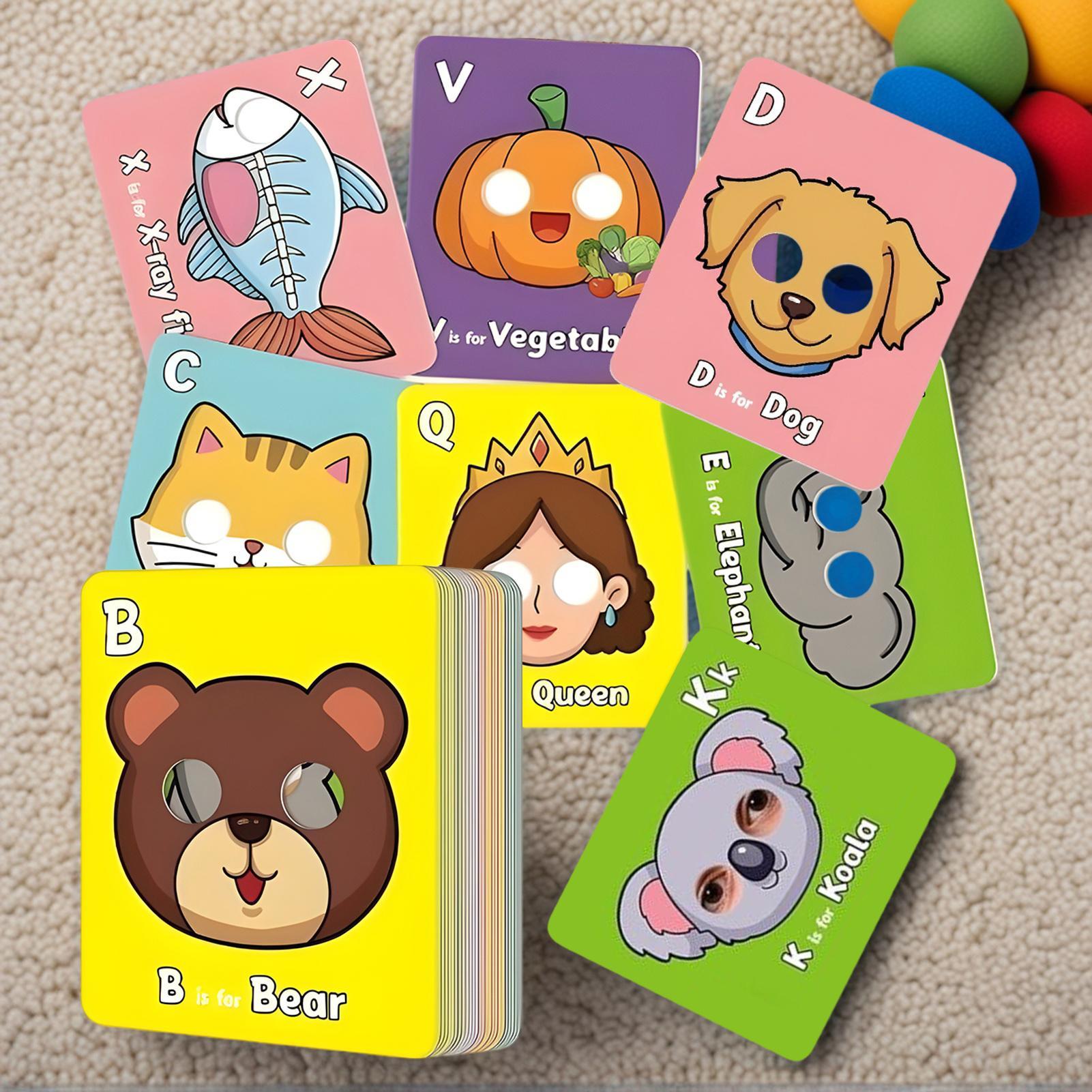 26 Buah Kartu Flash Alfabet Ka - Flash Card Alphabet ulasan dan harga