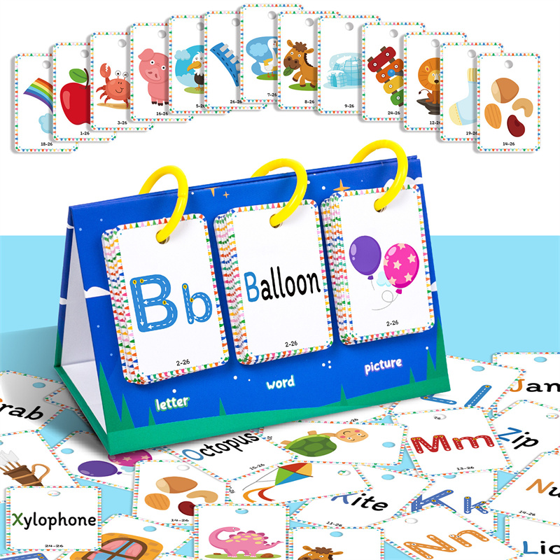 Kartu Flash Huruf untuk Pendid - Flash Card Alphabet ulasan dan harga