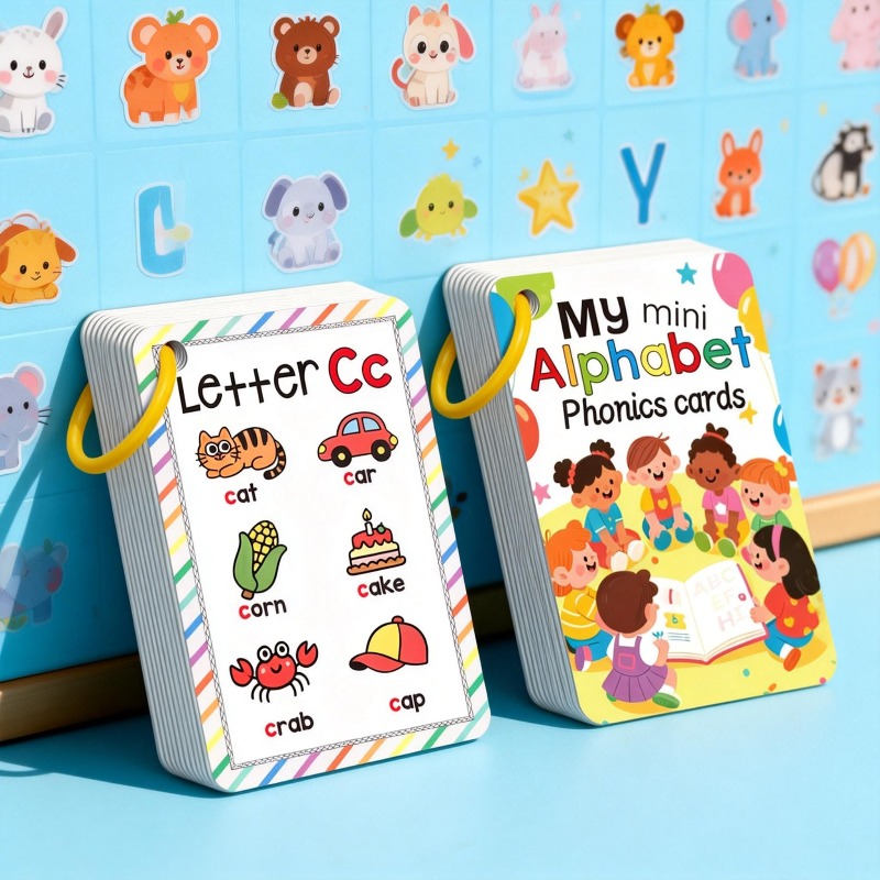 Kartu Alfabet Hewan Berwarna u - Flash Card Alphabet ulasan dan harga