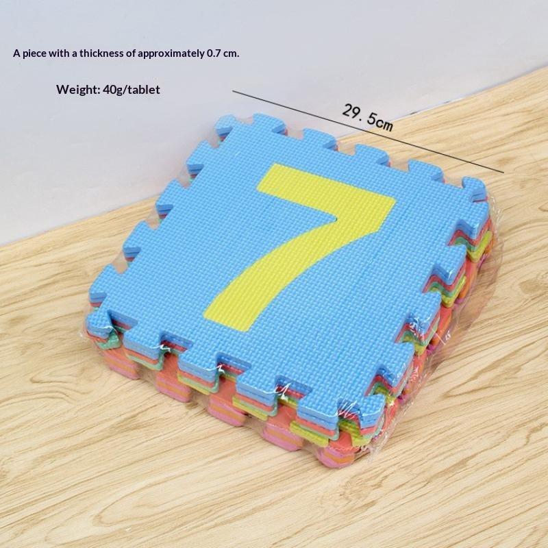 Matras Bermain Busa PE Non-Tok - Kids Education Alphabet Numbers ulasan dan harga