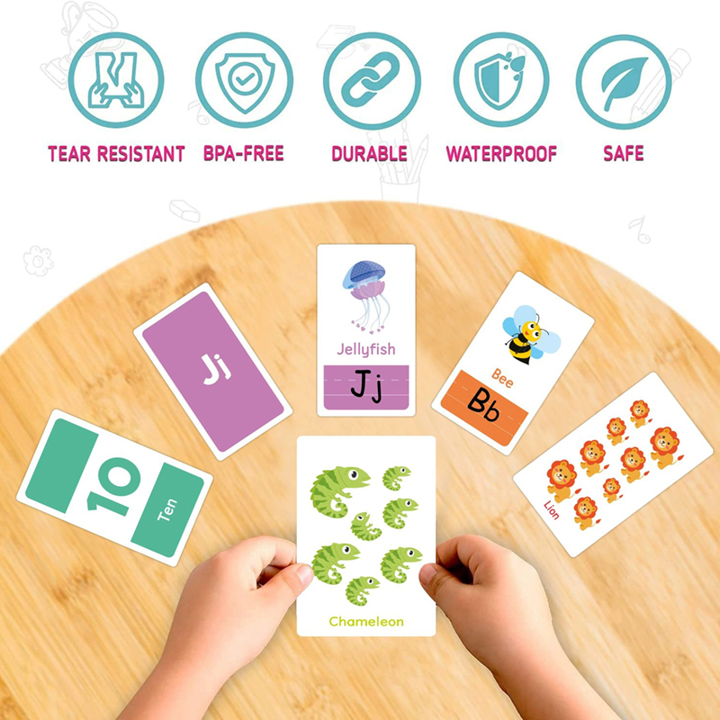 58 Buah Kartu Flash 26 Alfabet - Flash Card Alphabet ulasan dan harga