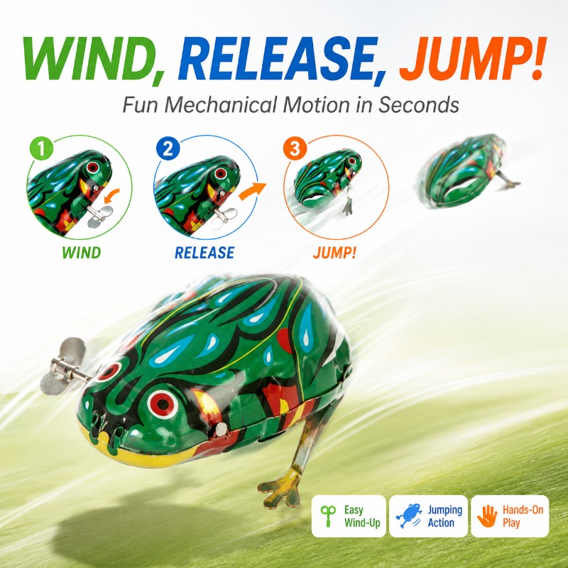 Mainan Katak Lompat Tradisiona - Kids Education Fun ulasan dan harga