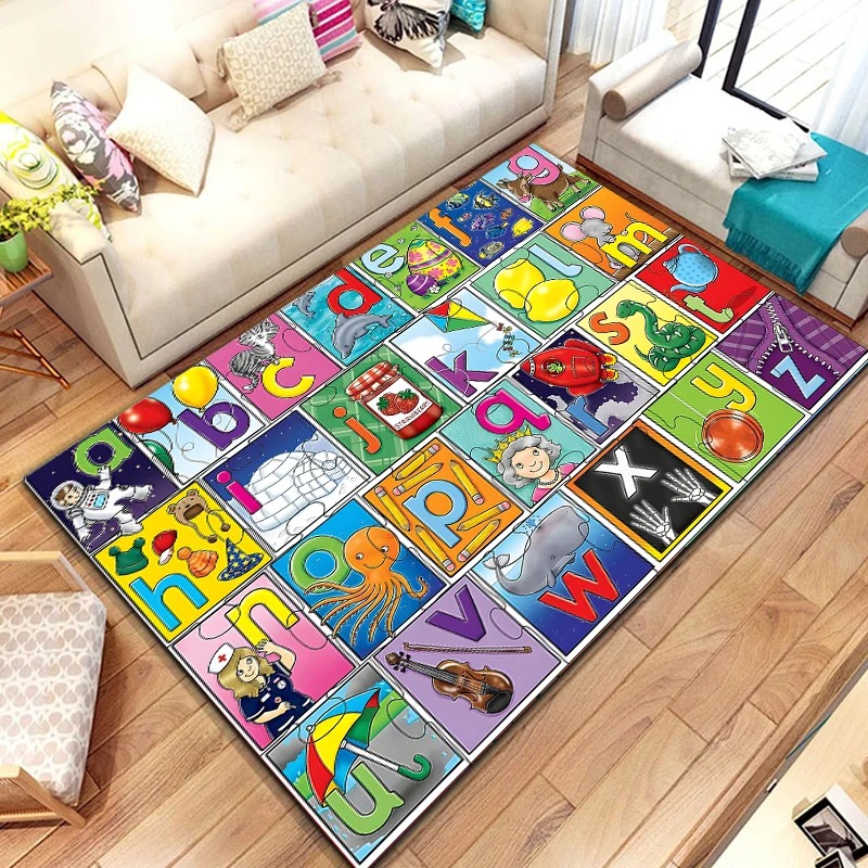 Karpet Belajar Alfabet Karpet  - Kids Education Alphabet Numbers ulasan dan harga