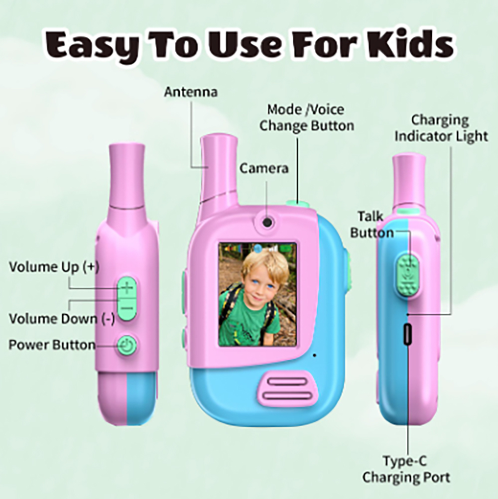 2 Paket Walkie Talkie Video An - Kids Outdoor Education ulasan dan harga