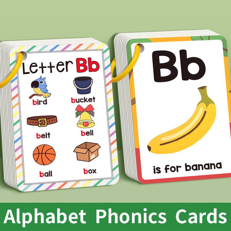 27 Buah/Set Kartu Belajar Kart - Flash Card Alphabet ulasan dan harga